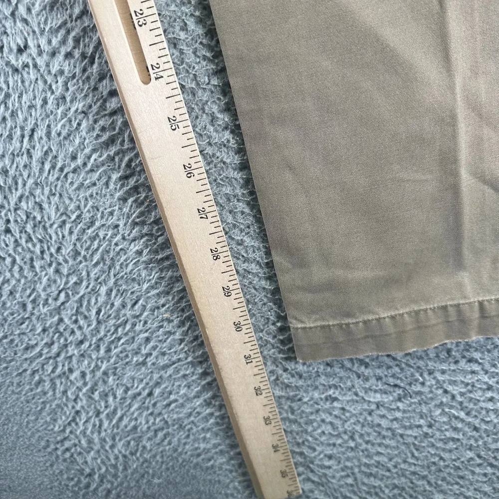 Banana Republic‎ Gavin Pant Mens 33x34 Brown Cotton Chino Straight Preppy Career